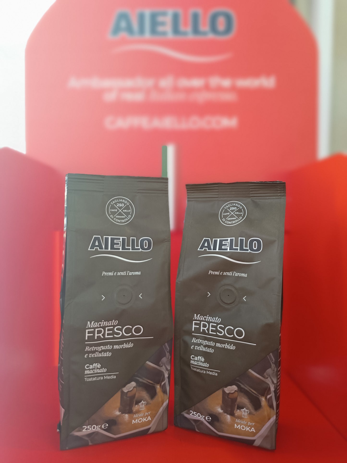 250 gr Caffè Aiello macinato fresco