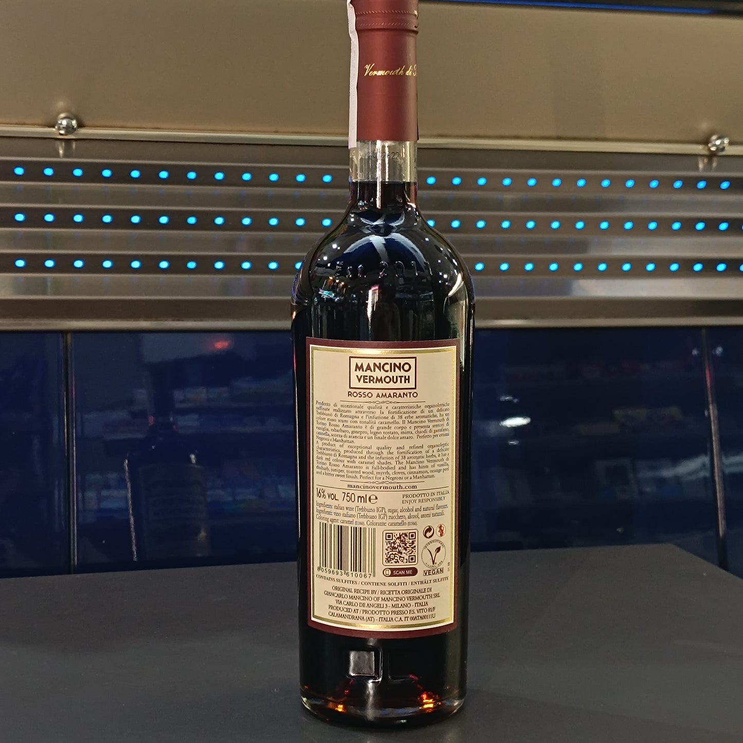 Mancino Vermouth Rosso Amaranto