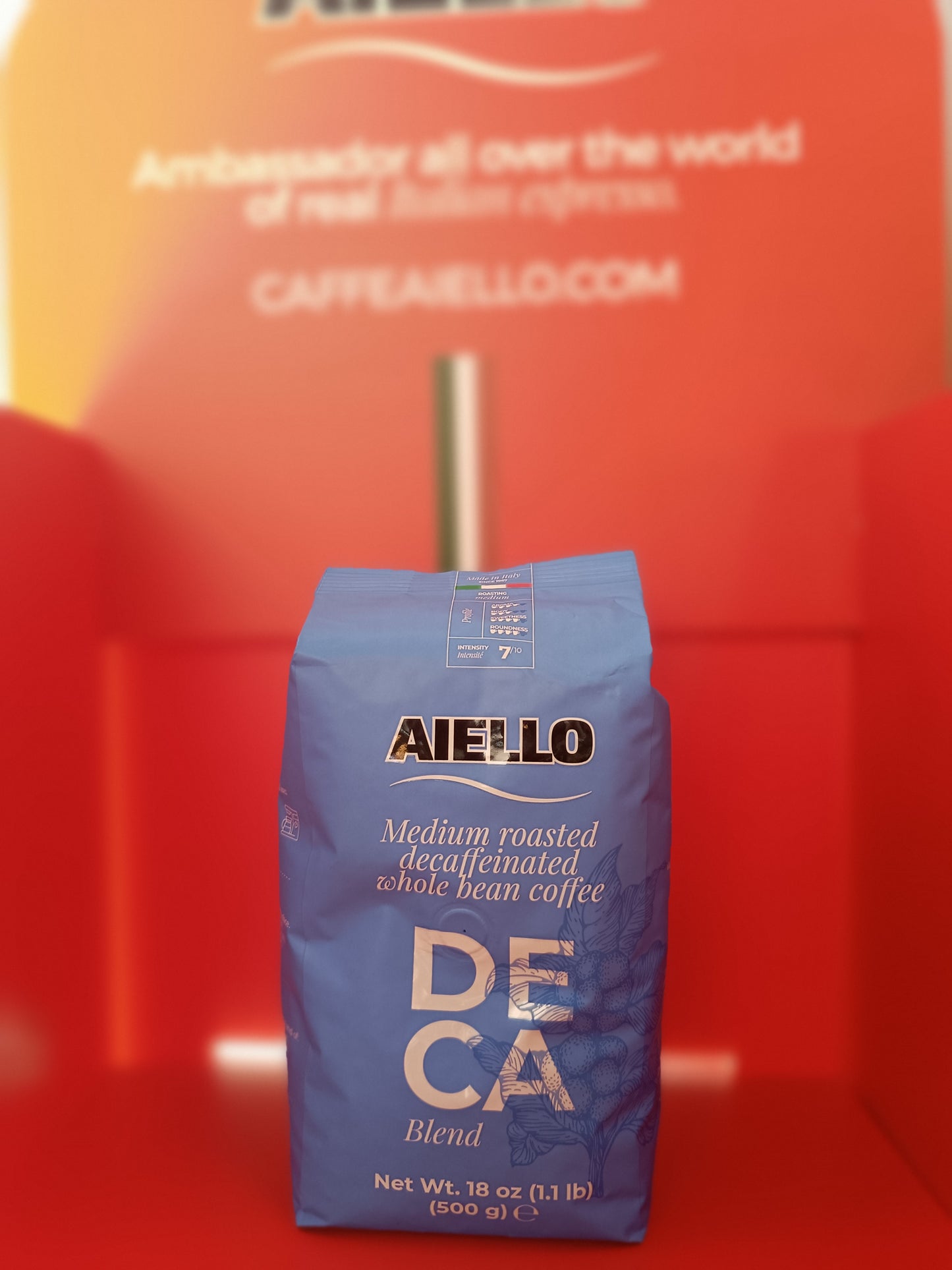 Caffè Aiello decaffeinato in grani 500 gr